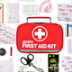 First Aid Kit | $15 | Amazon | Use code VRGA3OKZ